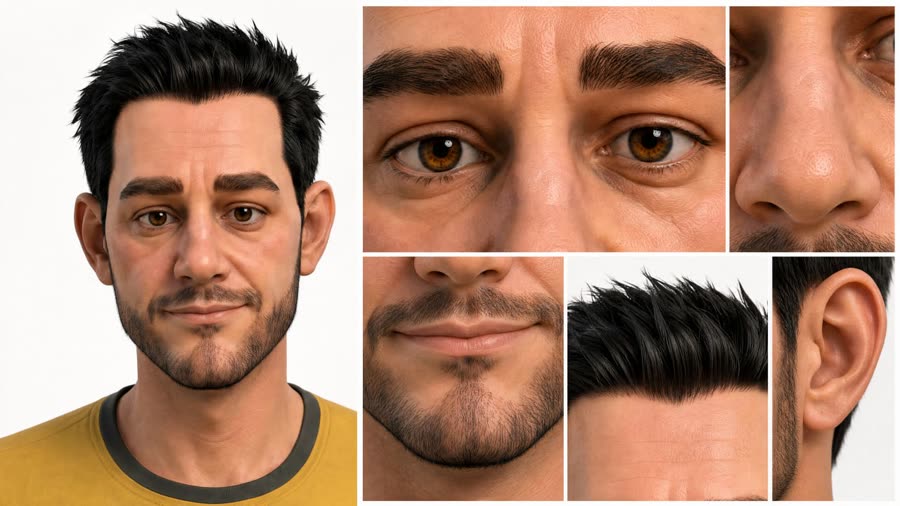 Alfonzo face close-up