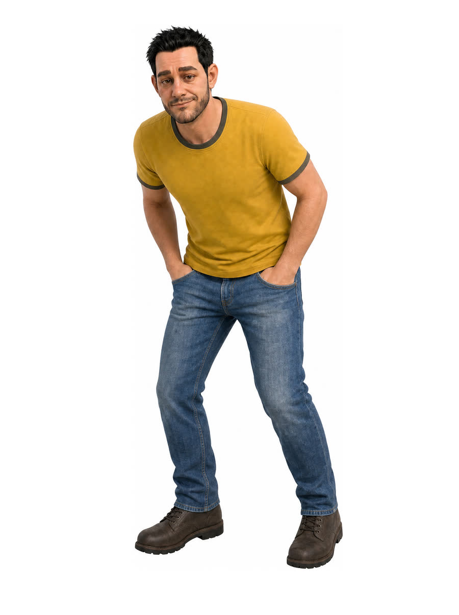 Alfonzo casual sticker